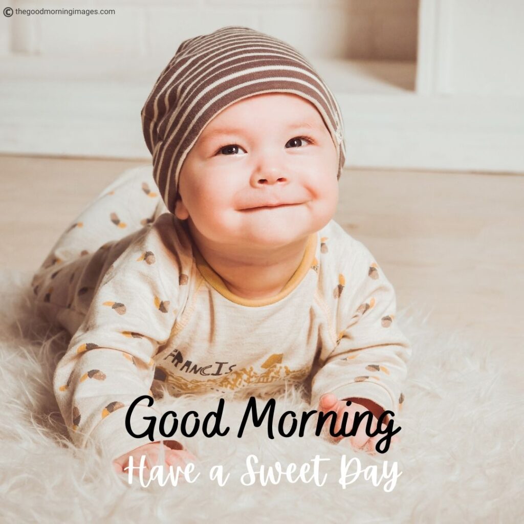 gud mrng images of babies