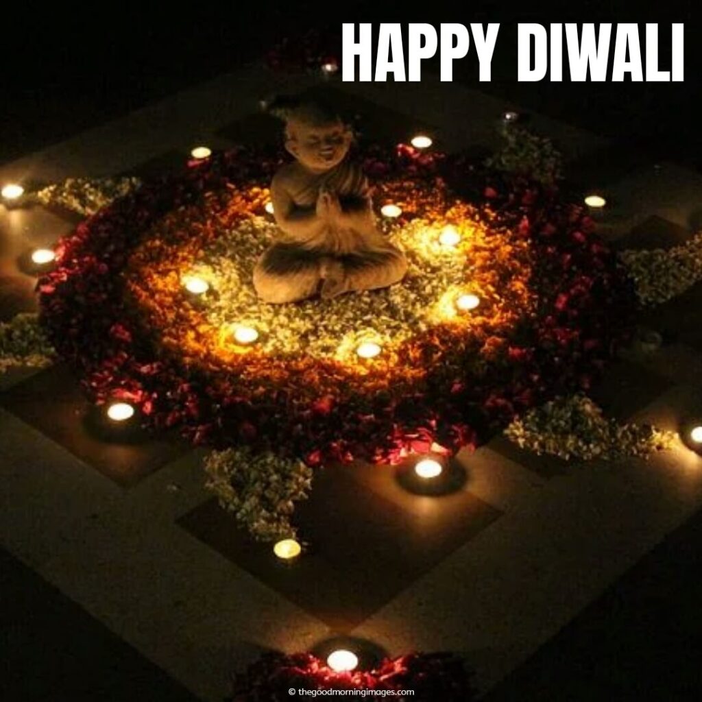 happy diwali rangoli images