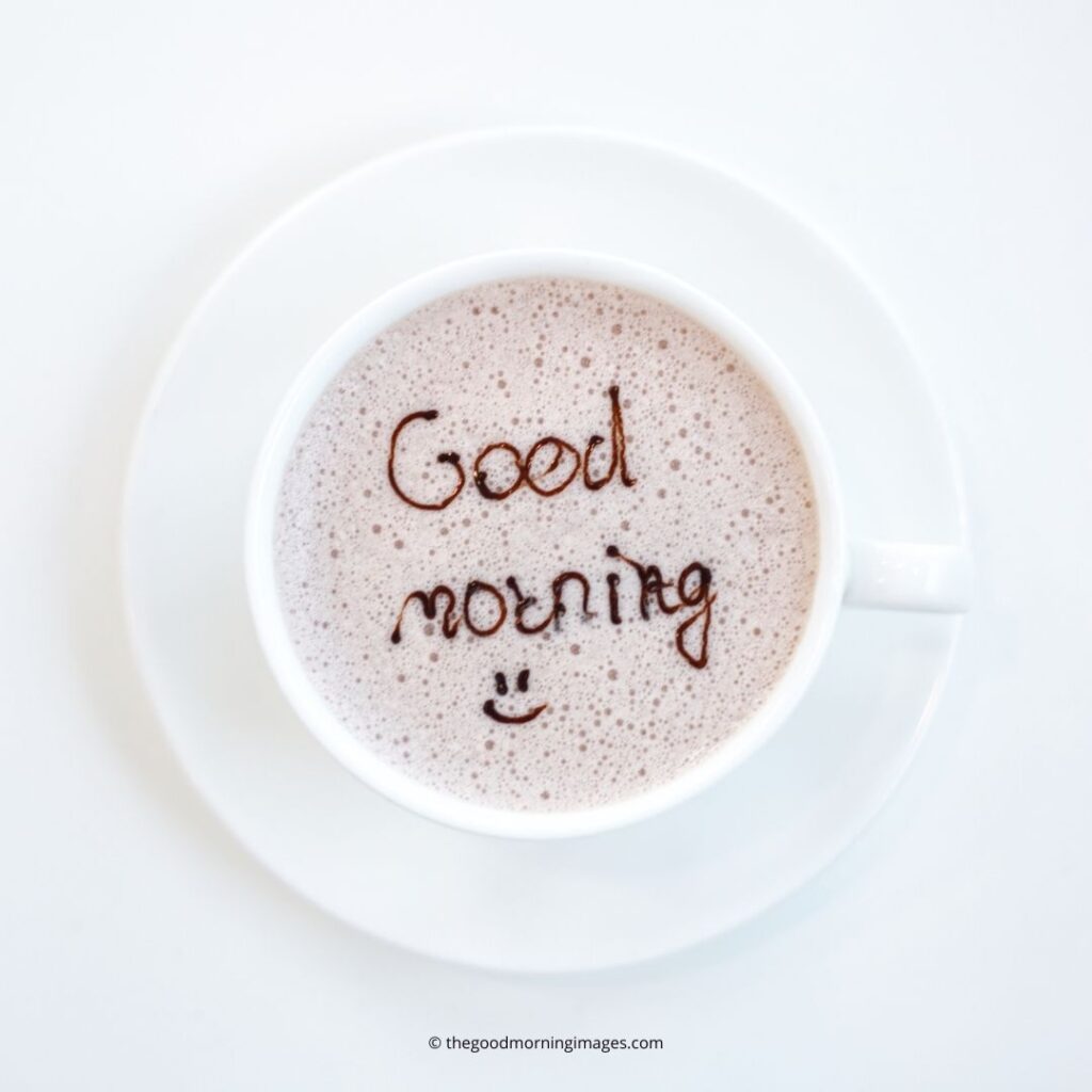 images of good morning with coffee