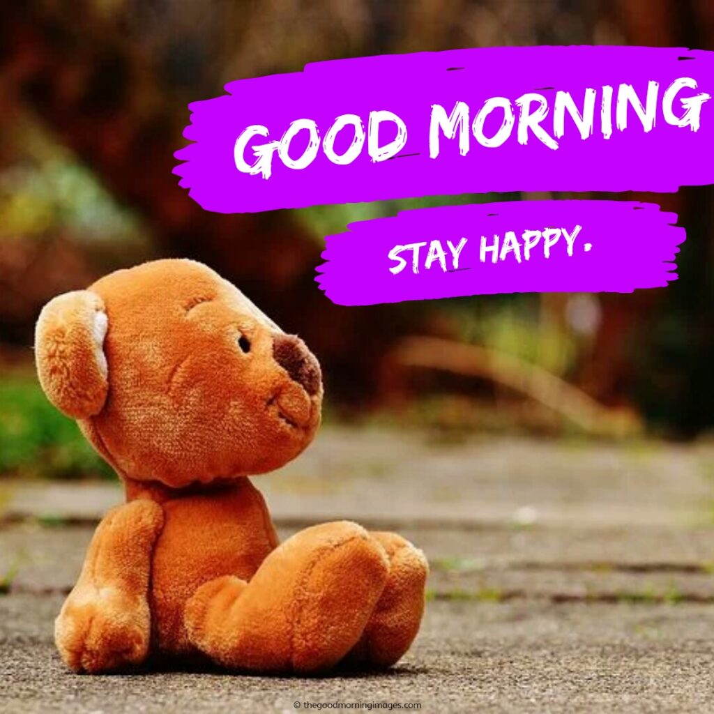 good morning images teddy bears