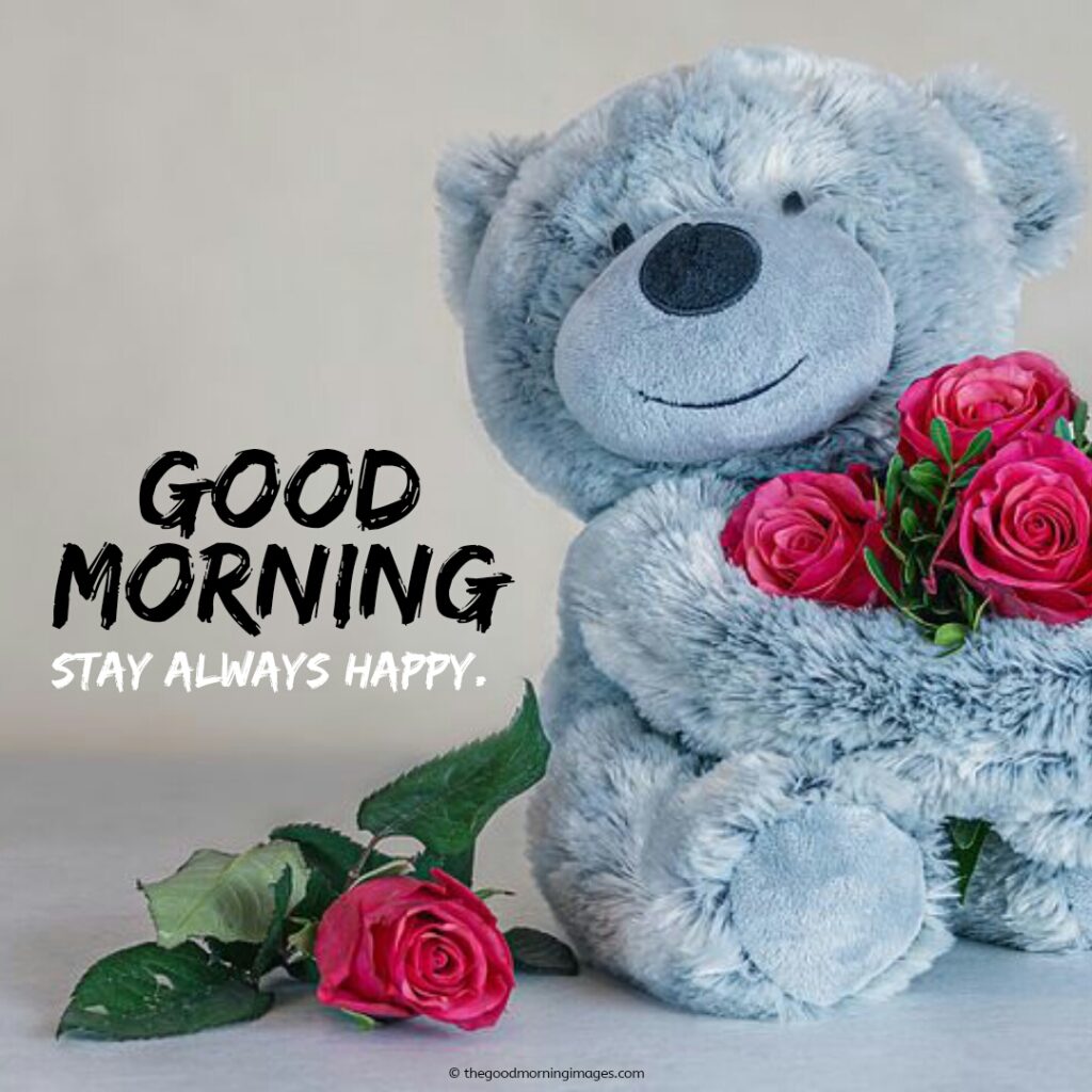 120+ Sweet Good Morning Teddy Bear Images | A To Z
