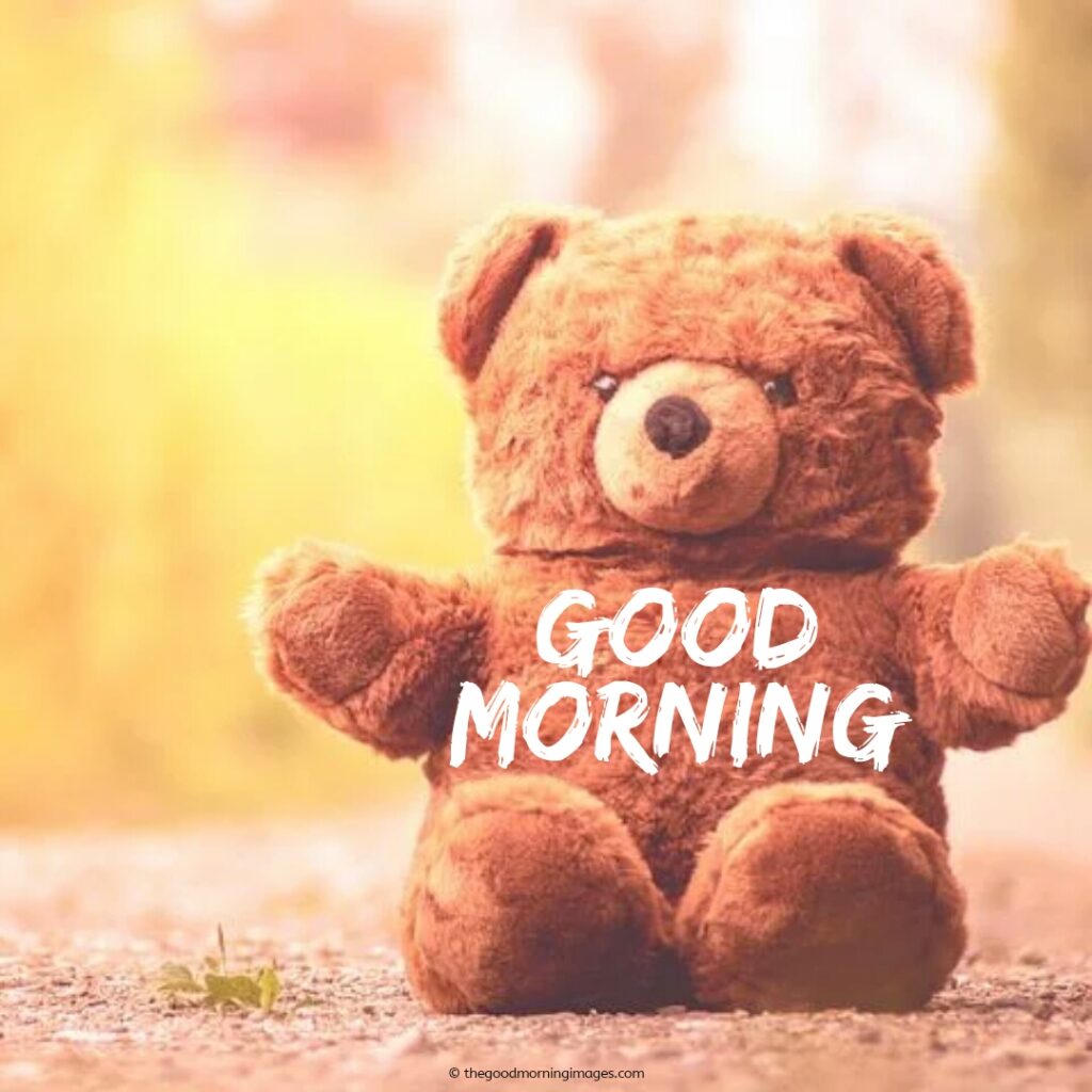 120+ Sweet Good Morning Teddy Bear Images A To Z