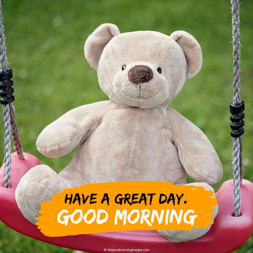 good morning teddy bear images