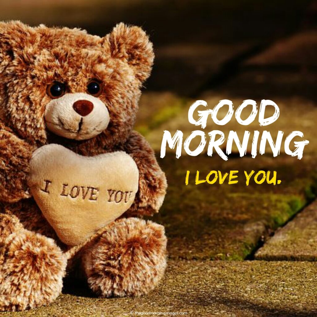 1 Sweet Good Morning Teddy Bear Images A To Z