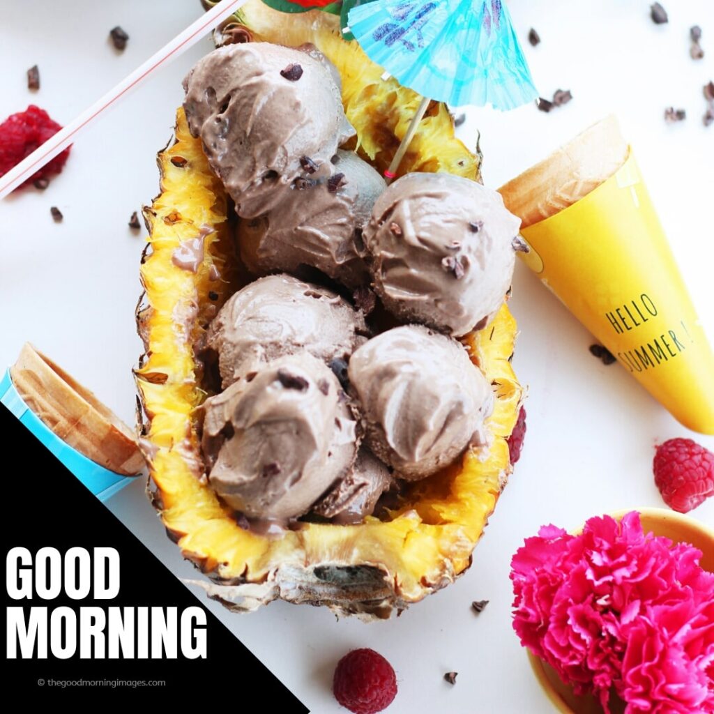 35 Sweet Good Morning Ice Cream Images 5897