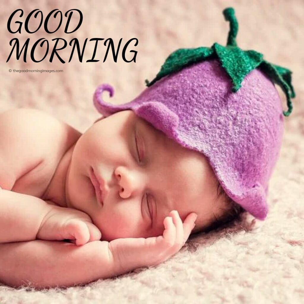 70+ (CUTE) Good Morning Baby Images [Boys & Girls 2023]