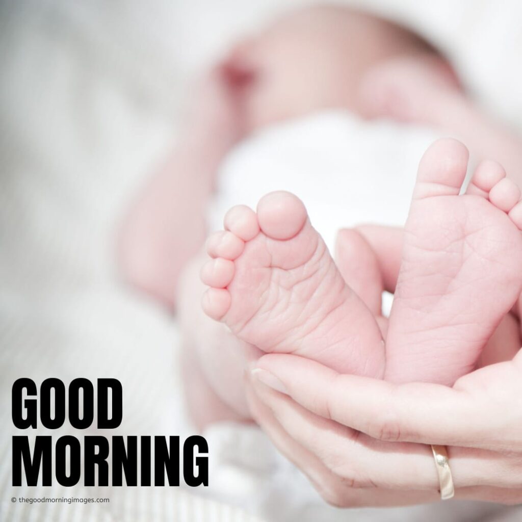 70+ (CUTE) Good Morning Baby Images [Boys & Girls 2023]