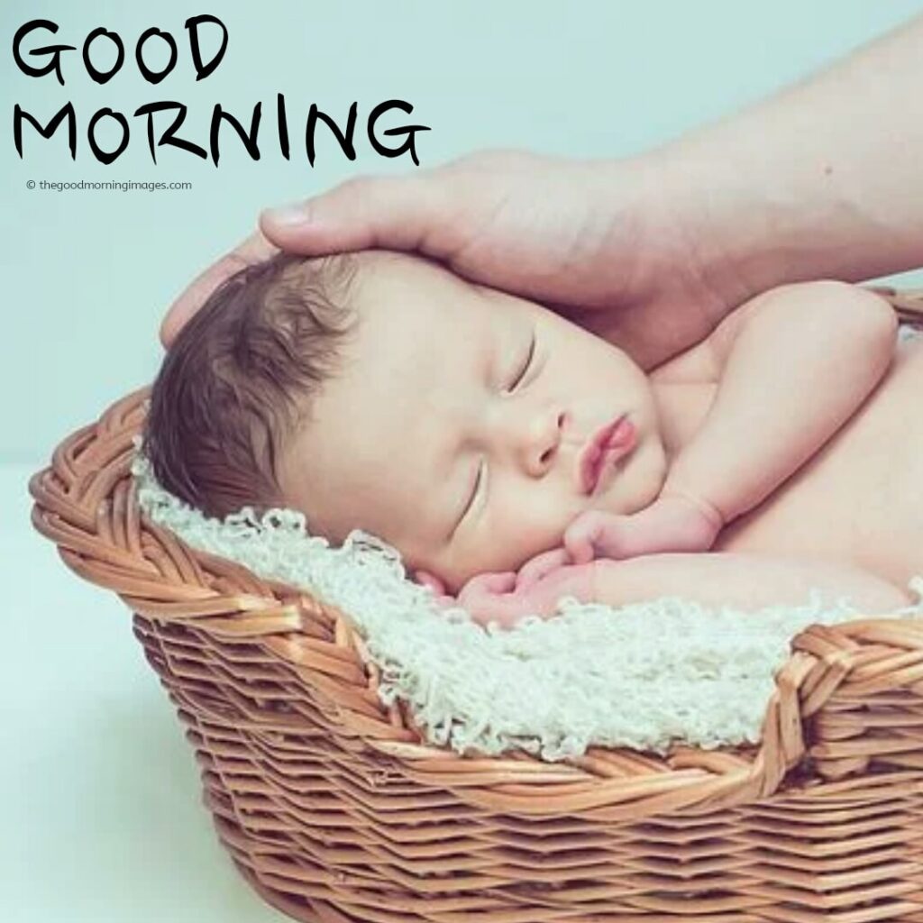 70+ (CUTE) Good Morning Baby Images [Boys & Girls 2023]