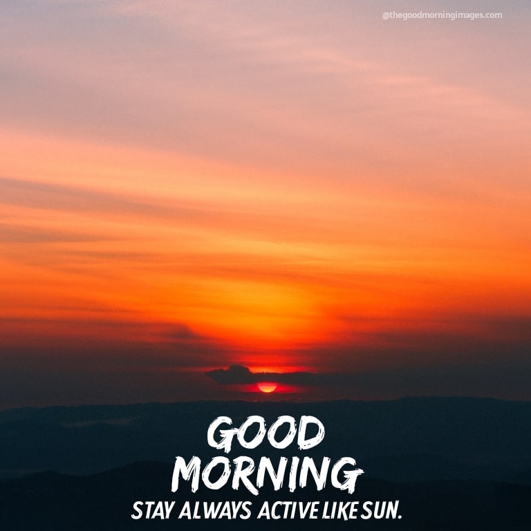 Good morning sunrise images