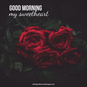 100+ Good Morning Sweetheart Images [For Your Partner]