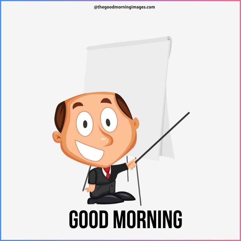 good morning cute cartoon images