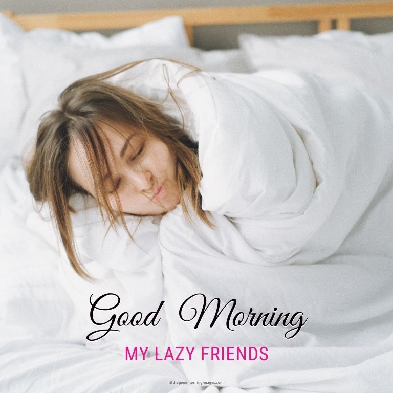 good morning lazy friends images