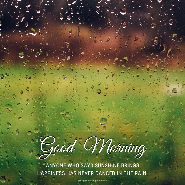 Rainy Good Morning wishes