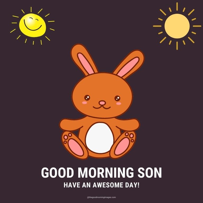 Good Morning Images for Son