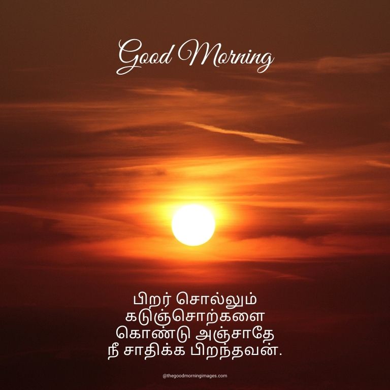 Good Morning Photos in Tamil