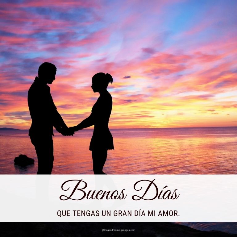 imágenes de buenos días amor