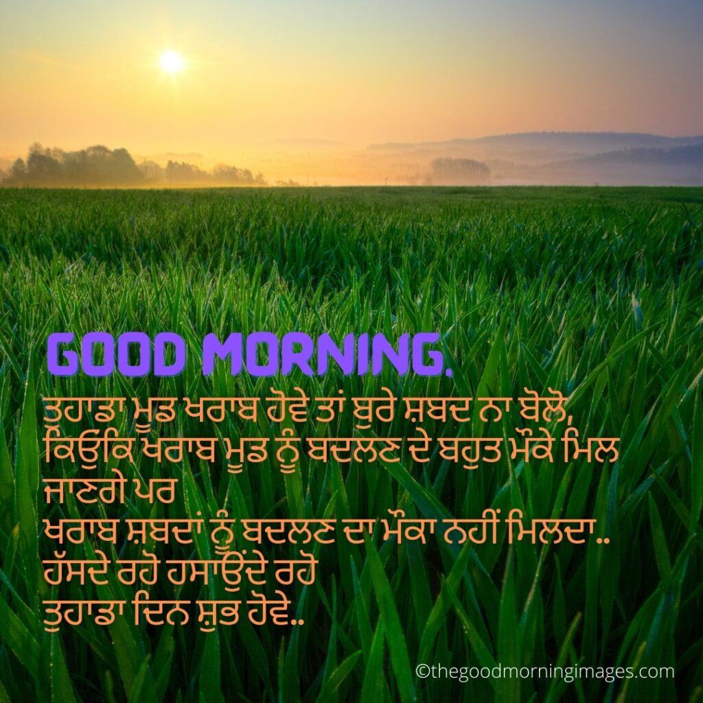 Punjabi Good Morning photos