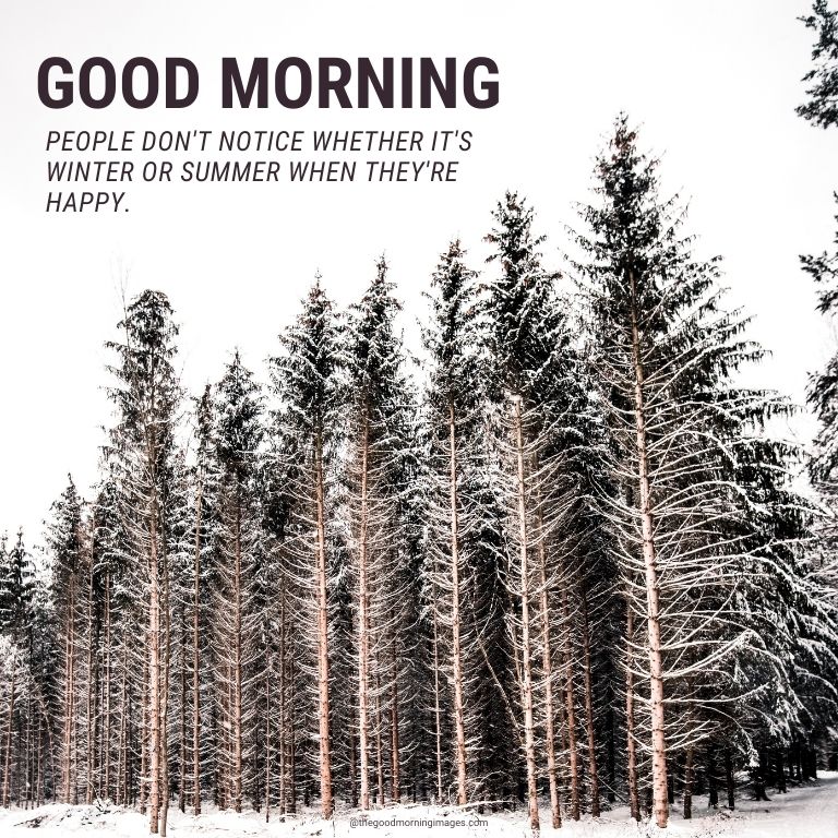 Good Morning Winter Images with wishes