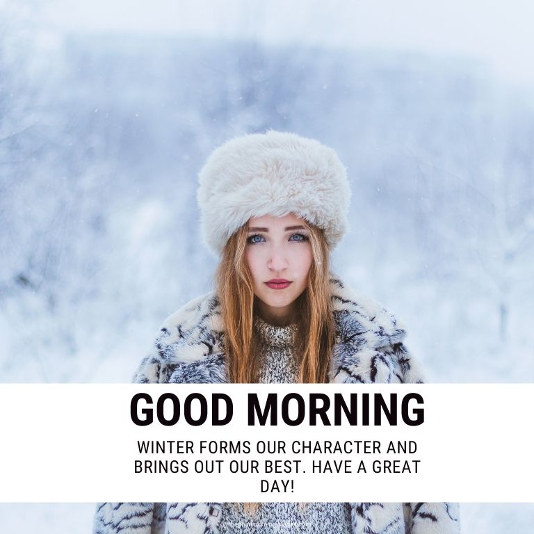 winter good morning images