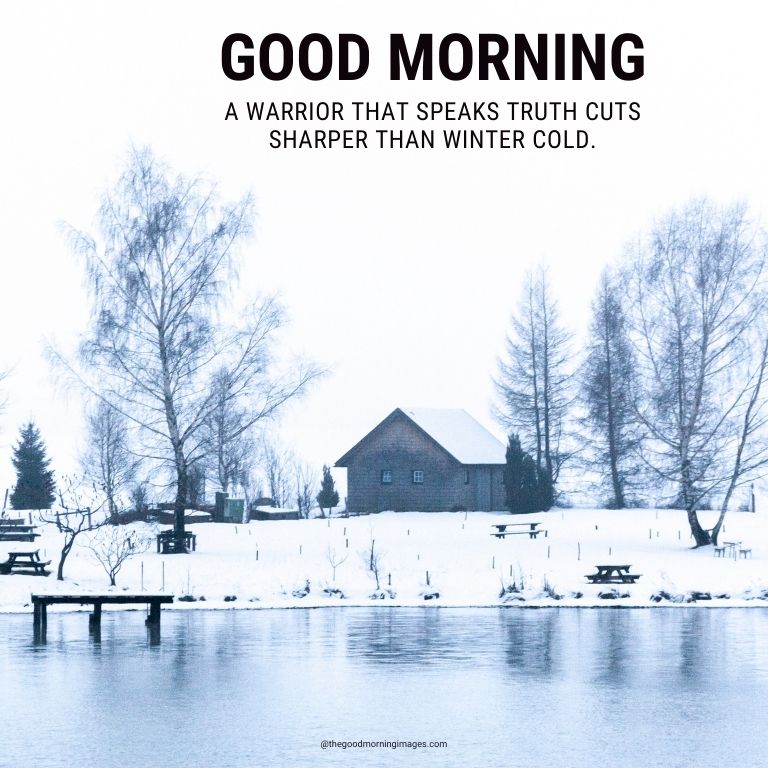 winter good morning image download