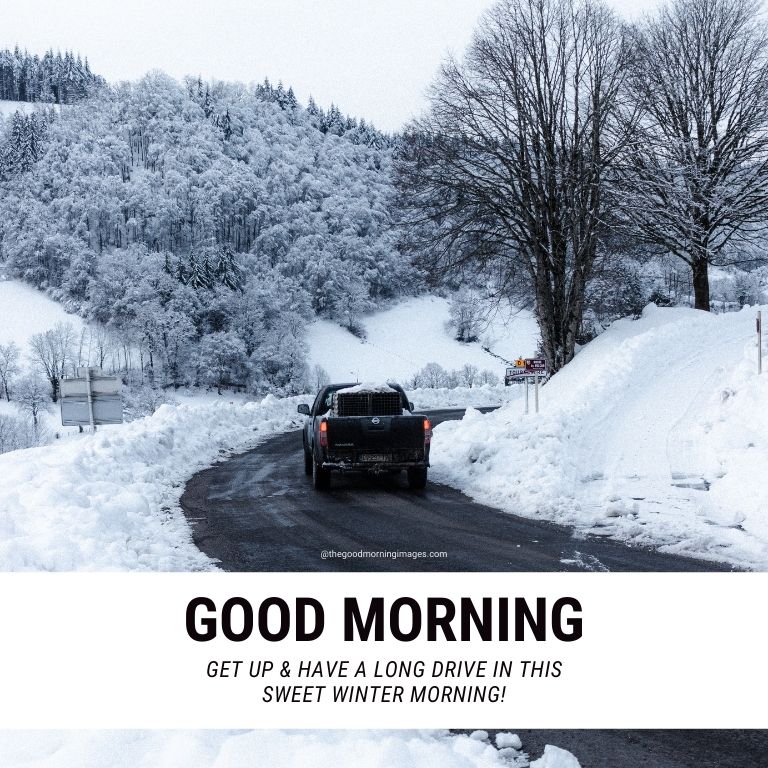 winter good morning pictures