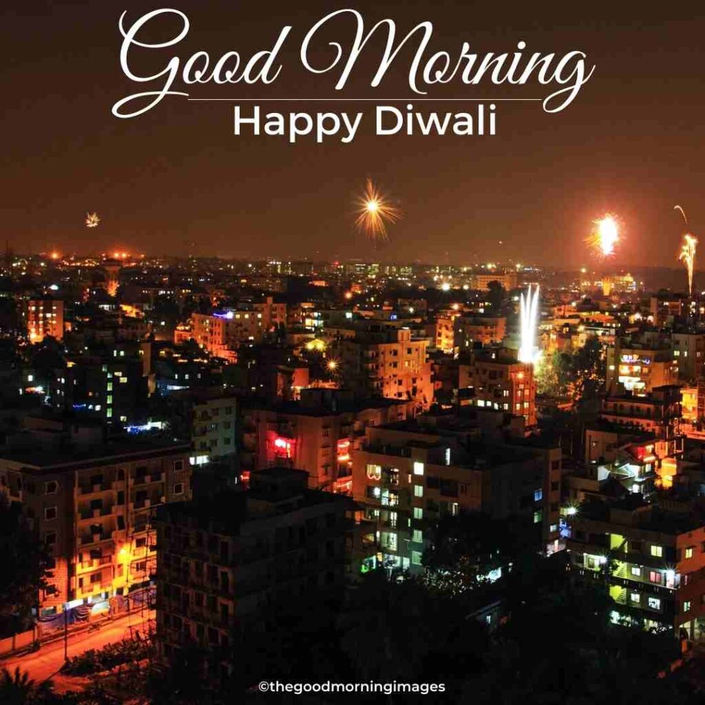 good morning Diwali images