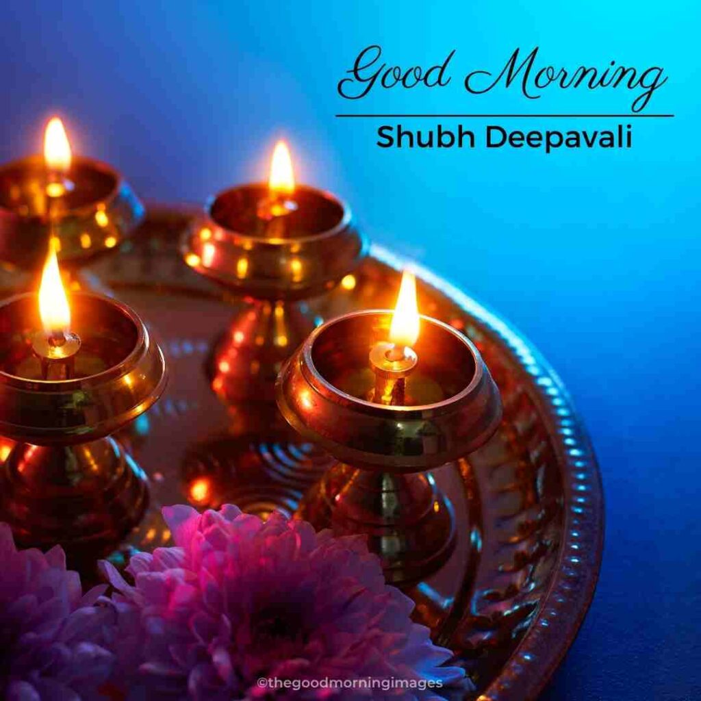 good morning Diwali images