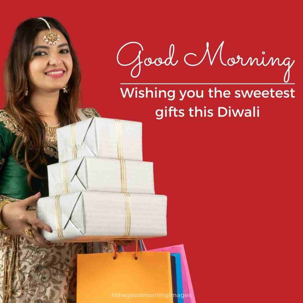 good morning Diwali gifts images