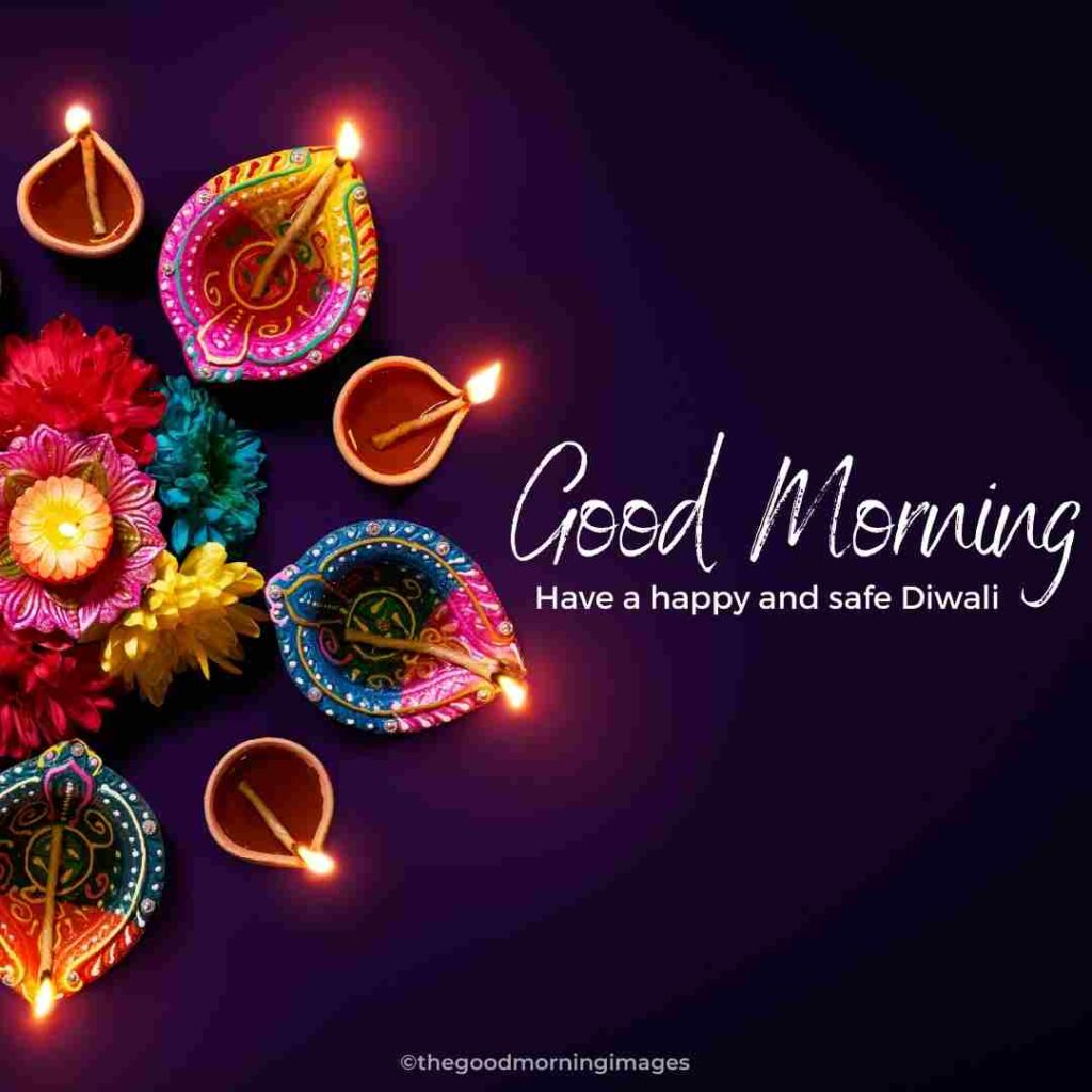 good morning Diwali images