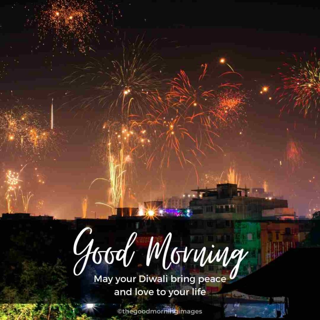 good morning diwali images