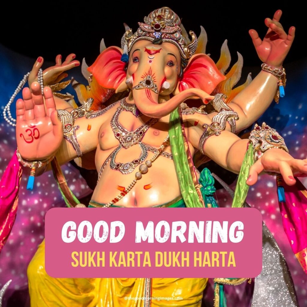 good morning ganesh photos