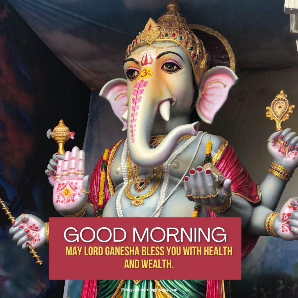 good morning ganesh