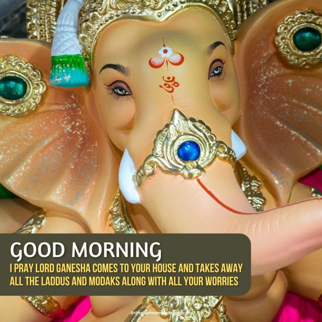 good morning ganesh images