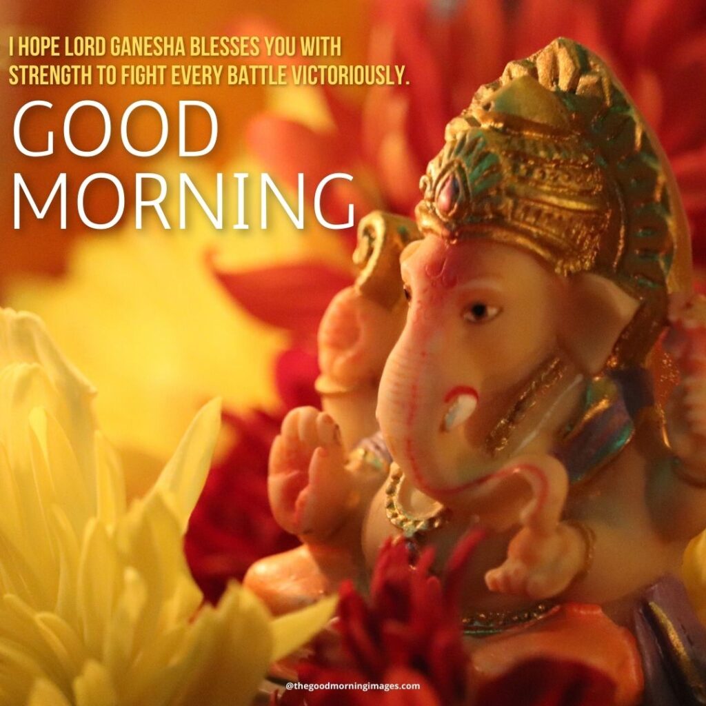 good morning ganesh images