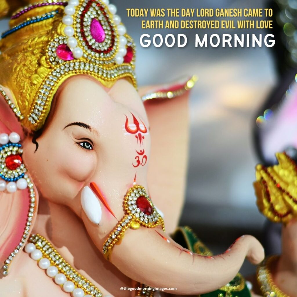 good morning ganesh