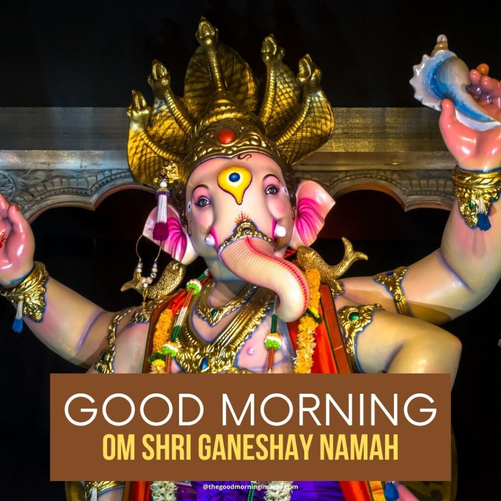 good morning ganesh photos