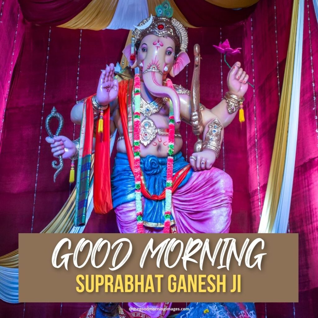 ganpati good morning images