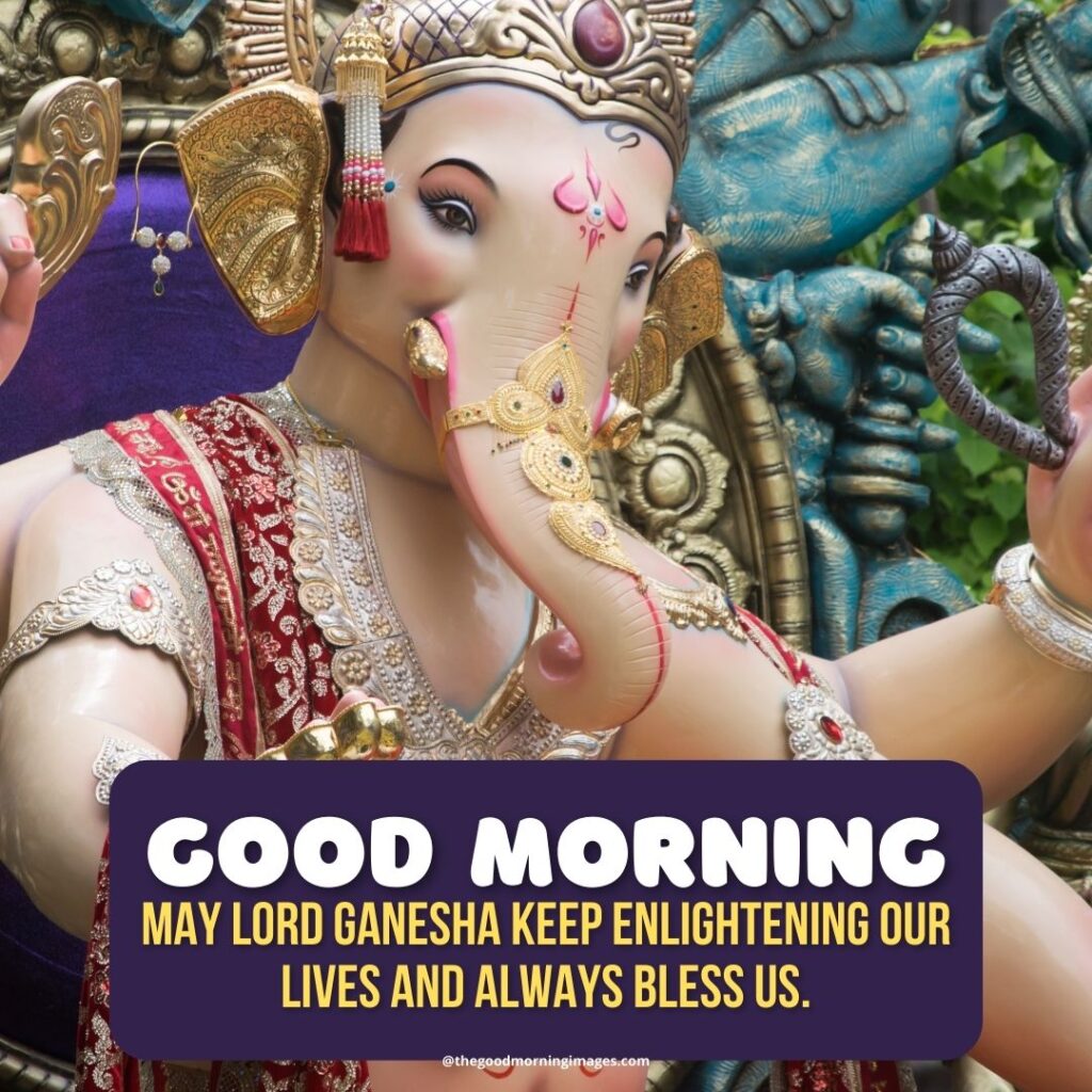 good morning ganesh wishes