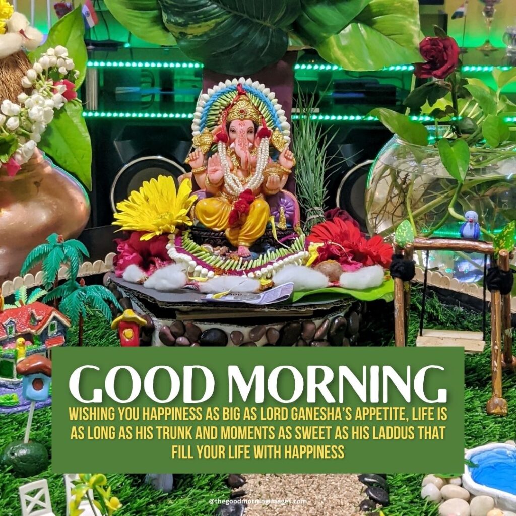 good morning ganesh wishes