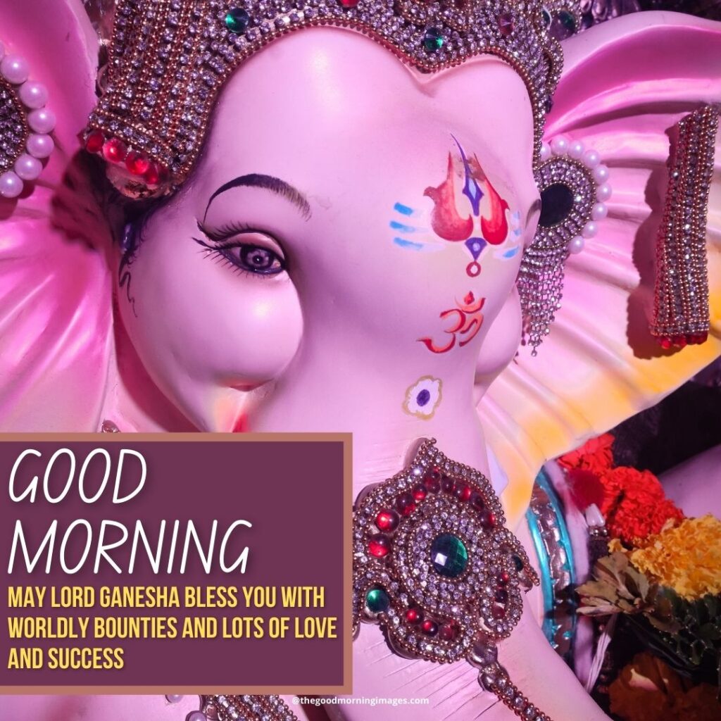 good morning ganesh wishes