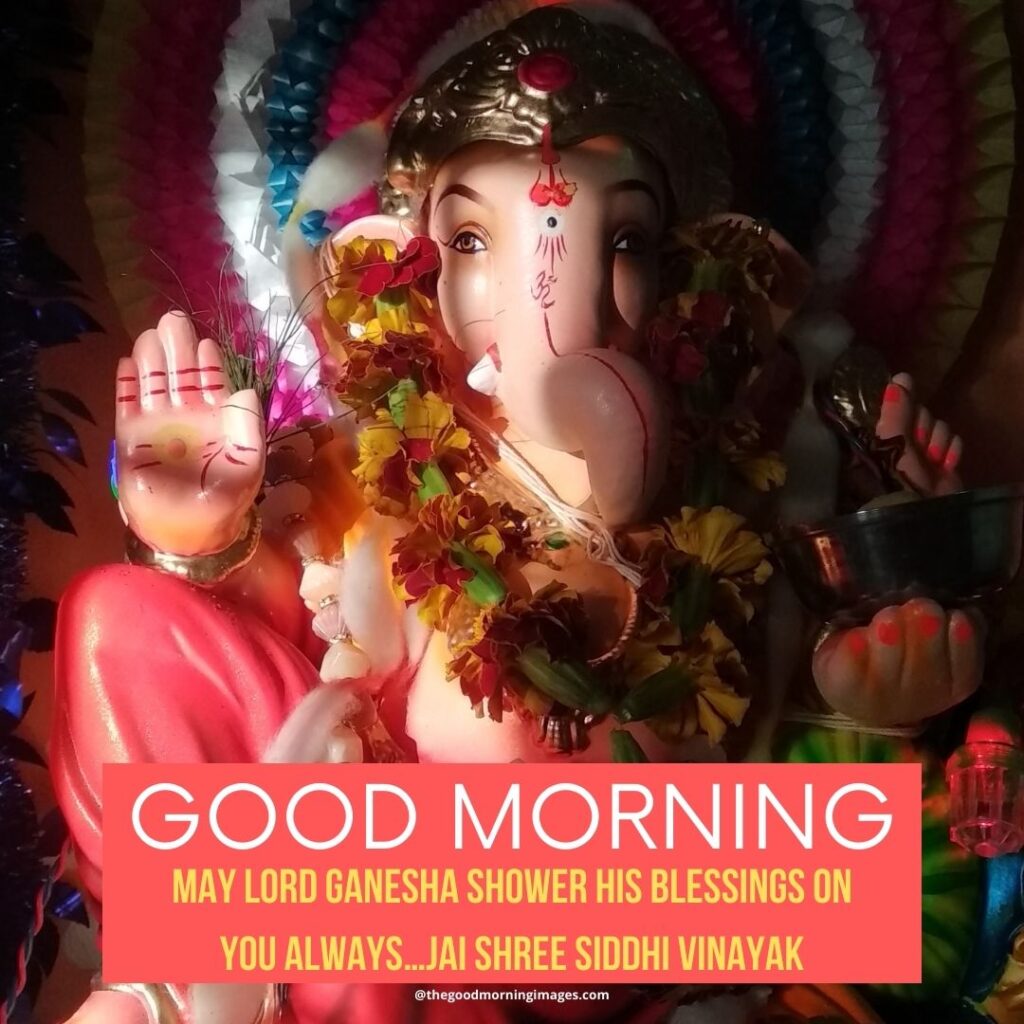 good morning ganesh photos