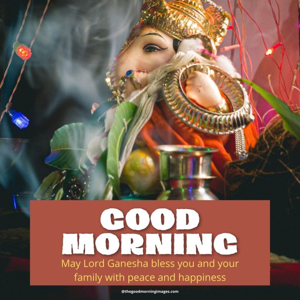good morning ganesh images quotes