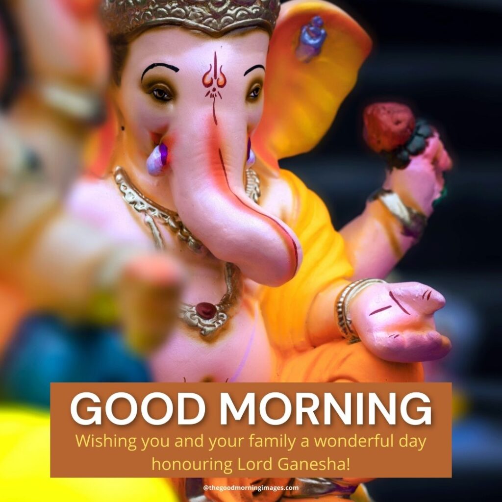 good morning ganesh images