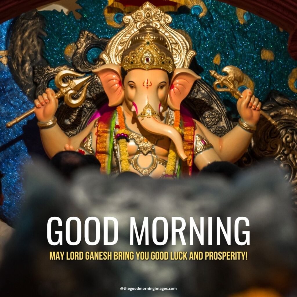 good morning ganesh photos