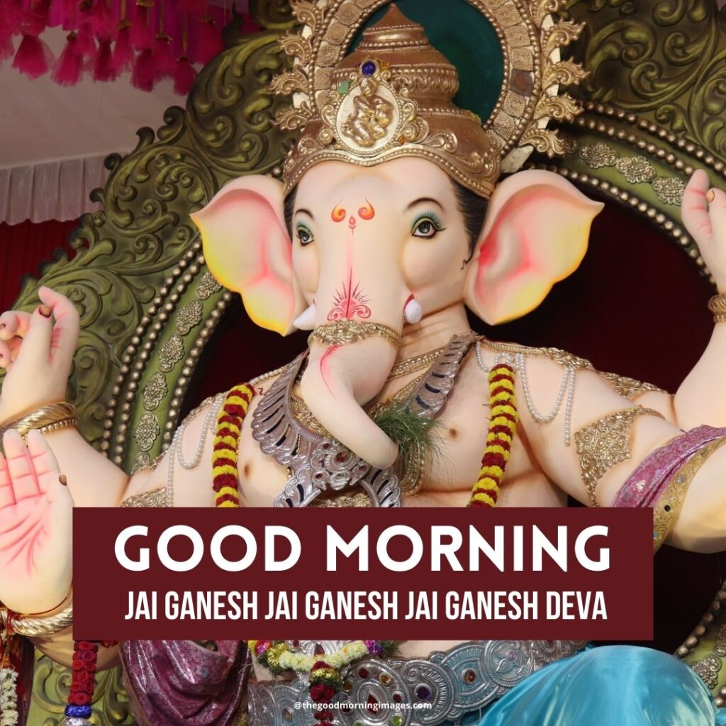 good morning ganesh images