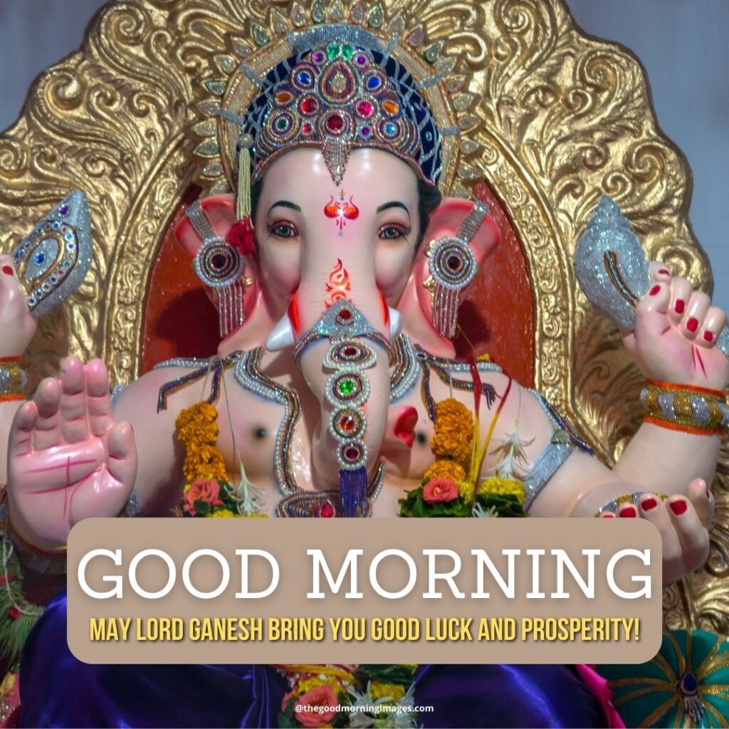 good morning ganesh photos