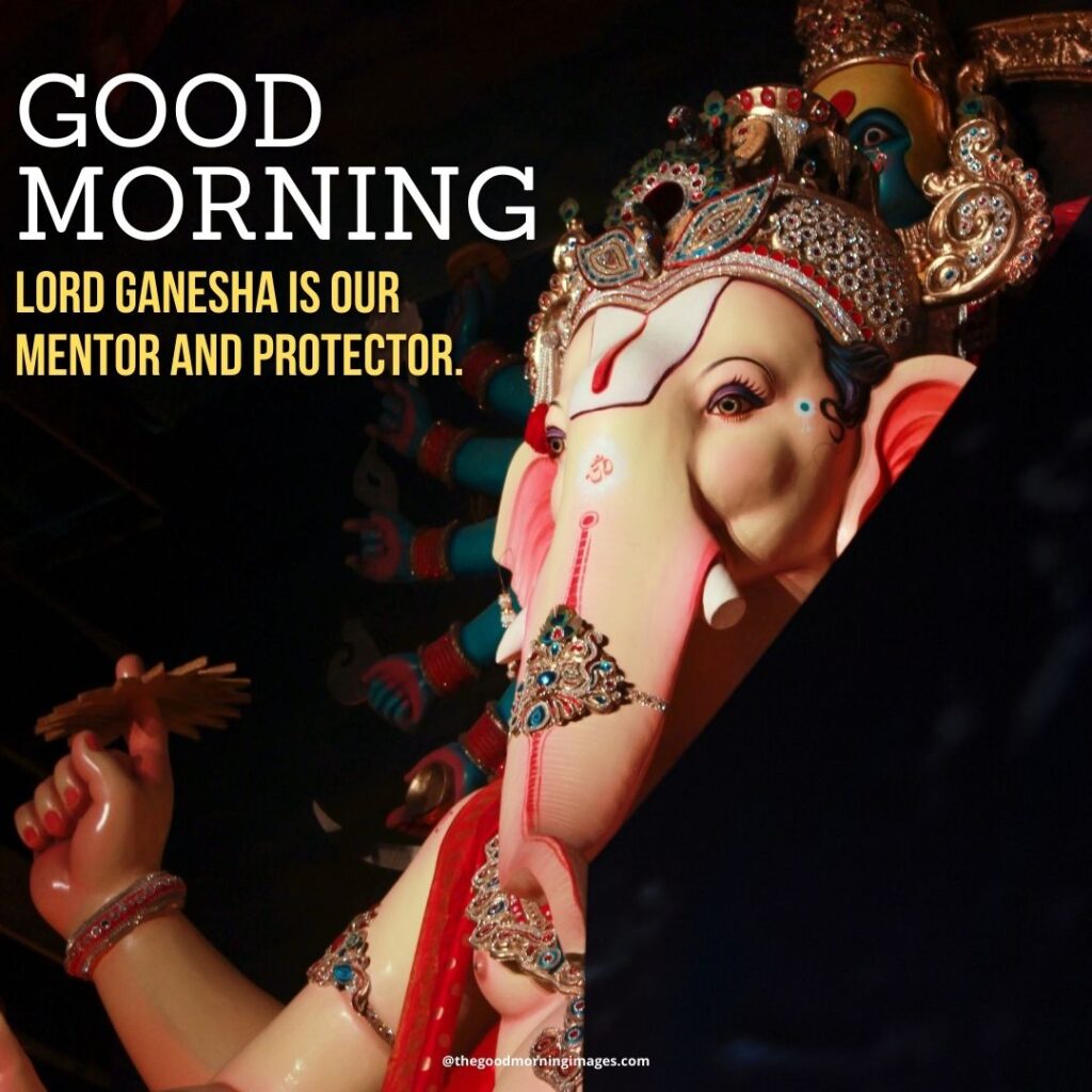 good morning ganesh