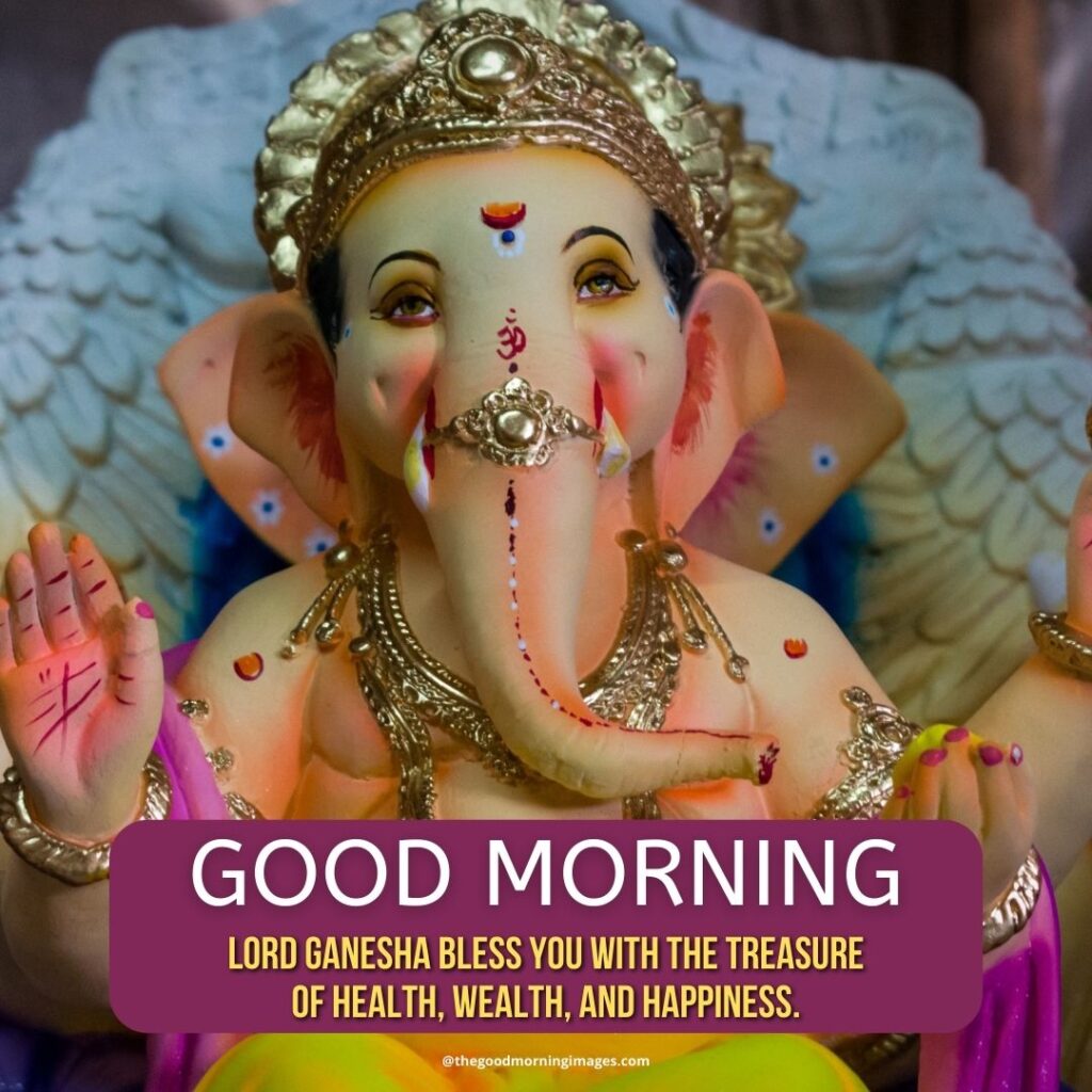 good morning ganesh