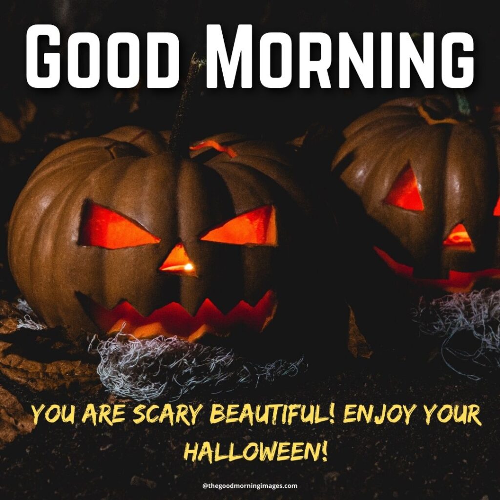 Good Morning Halloween wishes