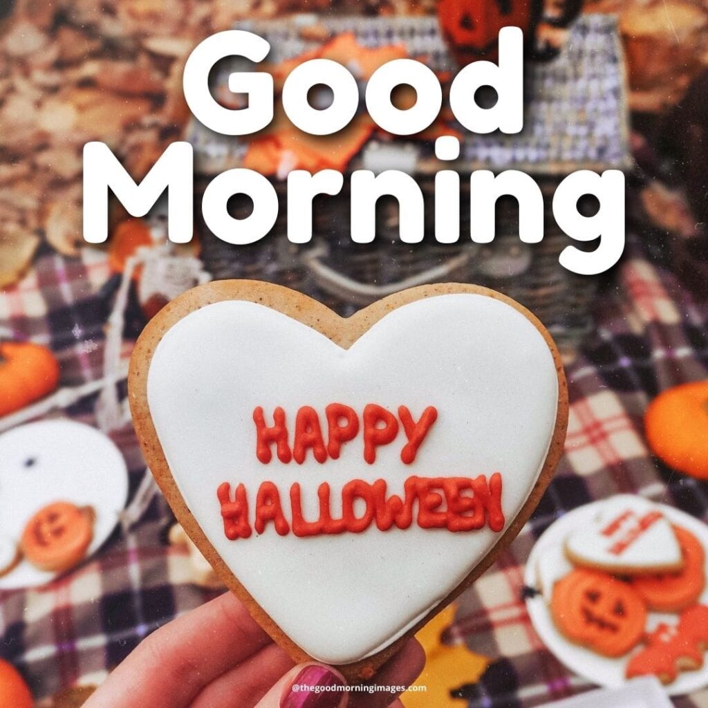 Good Morning Halloween love image